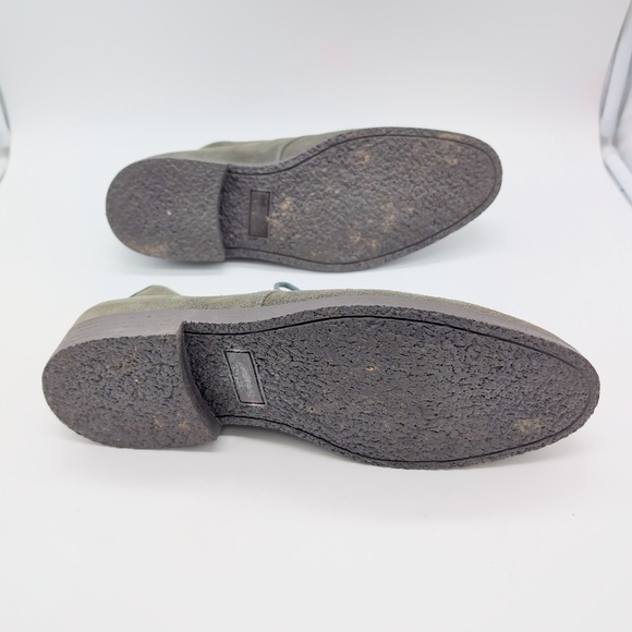 KD KD Men's Suede Lace-Up Beatle Boots Grey Italy Sz 43 - Picture 5 of 9